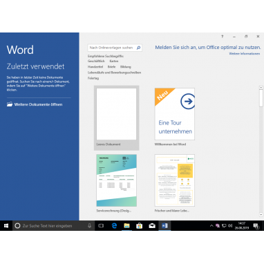 Microsoft Office 2016 Standard