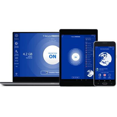 F-Secure Freedome VPN 2019 5 PC Geräte 1 JAHR