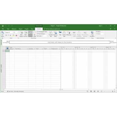 Microsoft Project Standard 2019