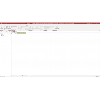 Microsoft Access 2019